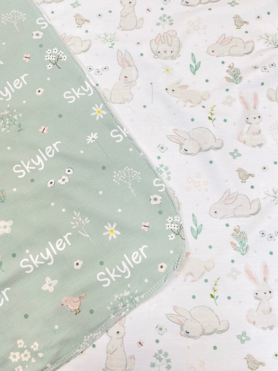 Cotton Tail Swaddle Blanket The Cuddle Company