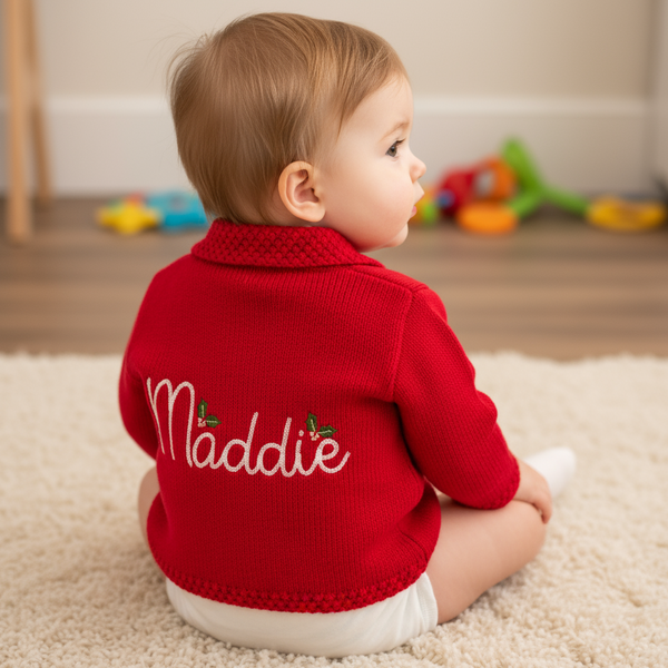 Personalised Christmas Cardigan