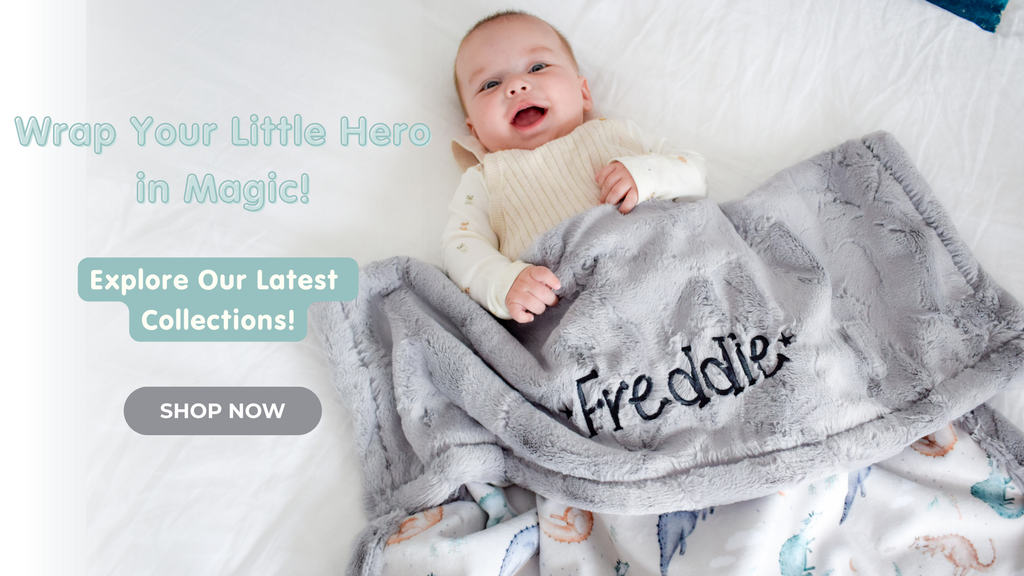 Personalised Baby Blankets & Comforters | Newborn Baby Gifts – The ...