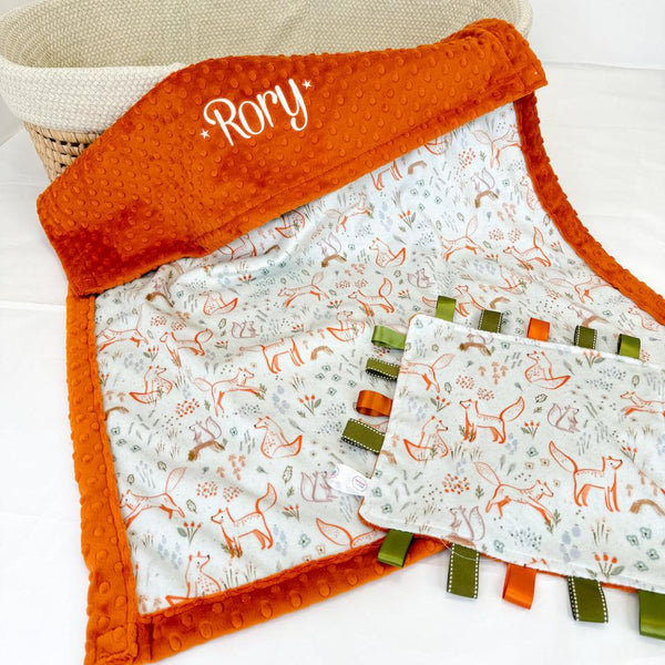 Forest Fox Blanket Bundle - The Cuddle Company