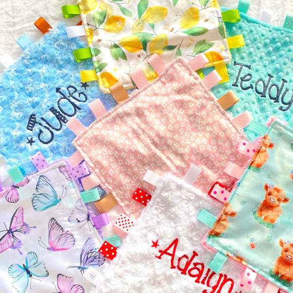 Satin Sensory Taggiez - The Cuddle Company