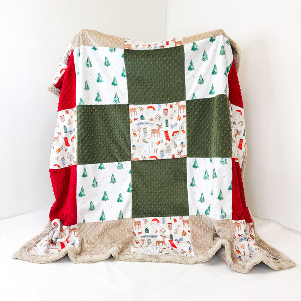 Christmas Family Blanket